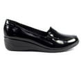 thumbnail image 5 of Lunar Womens Elsbeth Leather Glossy Shoes, 5 of 5