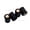 Black, variant on Hex Iron Man Logo Emblem Car Wheels Tire Air Valve Caps Stem Dust Cover Sport