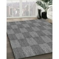 thumbnail image 3 of Ahgly Company Machine Washable Indoor Square Transitional Ash Gray Area Rugs, 5' Square, 3 of 7