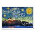 thumbnail image 2 of Nubble Lighthouse, Maine, Starry Night, Lantern Press, Premium Playing Cards, 52 Card Deck with Jokers, USA Made, 2 of 5