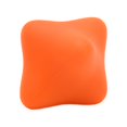 thumbnail image 3 of Pelota de reacción de silicona para entrenamiento de agilidad, pelota de ejercicio de masaje de seis ángulos para manos, pies, espalda, color naranja, 3 of 5