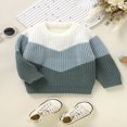 thumbnail image 4 of Bébé Fille Garçon Tricot Pulls Manches Longues Chaud Pulls Sweatshirts Tops, 4 of 7