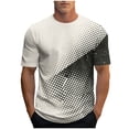 thumbnail image 2 of CYiJun George Crewneck T Shirts for Men - Quick Dry Running Athletic T-Shirts Lightweight Basic Tops,Sizes M-3XL, 2 of 5