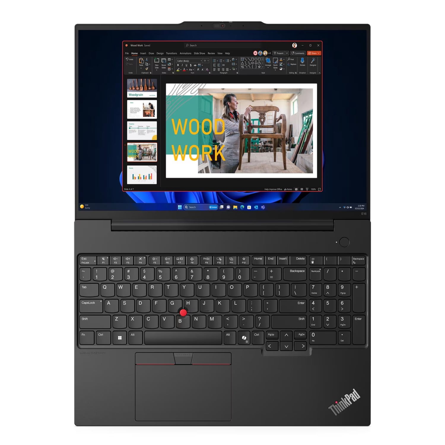 Lenovo ThinkPad E16 Business Laptop 16.0in WUXGA (AMD Ryzen 5 230, 16GB DDR5, 512GB M.2 PCIe SSD, AMD Radeon, Win 11 Pro)