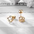 thumbnail image 2 of TINGN Compass Stud Earrings for Girls Women, S925 Sterling Silver Studs Hypoallergenic Earrings CZ Compass Earrings for Teen Girls Kids Jewelry for Girls Gifts, 2 of 6