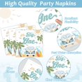 thumbnail image 4 of Juego de platos de fiesta Naozinebi Summer Beach Surfing, 200 unidades, 4 of 7