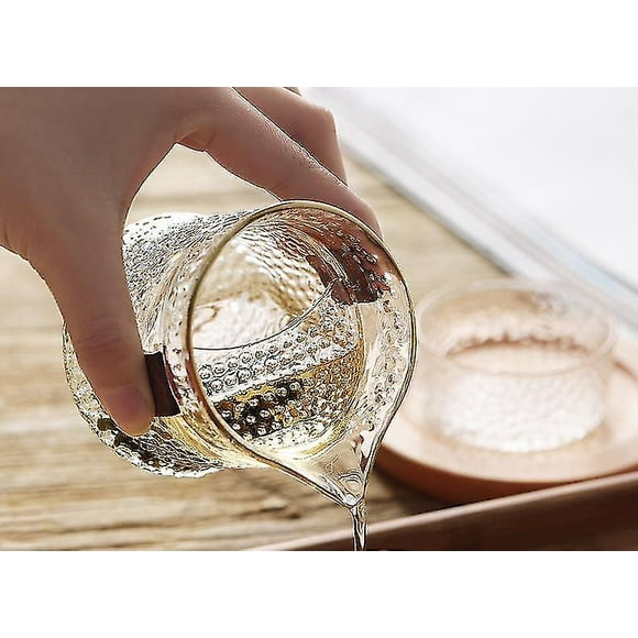 Set de té HUOGUO, taza de té Kung-Fu de vidrio de estilo japonés, 180 ml