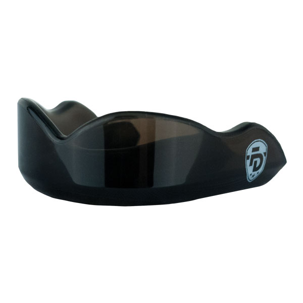 Fight Dentist Gel Boil and Bite Adult Mouthguard Black mma mouth