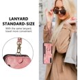thumbnail image 6 of Phone Case for Samsung Galaxy A50 A50S A30S Wallet Cover with Screen Protector and Wrist Strap Lanyard RFID Credit Card Holder Ring Stand Cell Accessories A 50 50S 30S S50 50A SM A505G Women Men Pink, 6 of 8