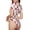 Cartoon Hedgehogs, variant on Cartoon Hedgehogs Womens One Piece Swimsuits Modest Tummy Control Bathing Suits Lace Up Slimming Swim Suit-Medium
