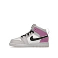 thumbnail image 2 of Jordan Kid's 1 Mid Barely Grape Shoes, from StockX, 2 of 5