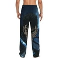 thumbnail image 3 of Berserk Men's Pajama Pants With Pockets Lounge Fashion Cozy Daily Sleep Pants Sleepwear, 3 of 8