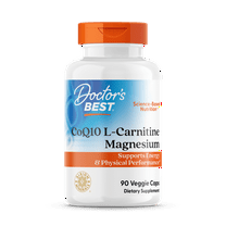 Doctor’s Best CoQ10/L-Carnitine/Magnesium helps support Energy to the Heart, Non-GMO, Gluten Free, Soy Free, and Vegan