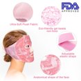 Face Mask Gel Ice Pack Hot Cold Therapy Gift for Pain Headache
