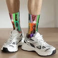 thumbnail image 6 of Lsque Cute doggies Printed Men's Crew Socks, Soft Durable Breathable Moisture-Wicking with Odor Control Cotton socks, 6 of 6