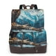 thumbnail image 1 of Fotbe Iceberg Bald Eagle Mochila Bolso con Estampado para Mujer, Mochila Antirrobo de Nylon Impermeable, Bolsa Ligera de Hombro, 1 of 4