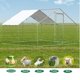 thumbnail image 5 of Corral para Perros Cercado para Mascotas - Estructura Metálica Extra Grande (3x5m) con Techo Impermeable en Punta y Cerradura Segura - Ideal para Jardín, Patio o Granja - Apto para Múltiples Mascotas, 5 of 8