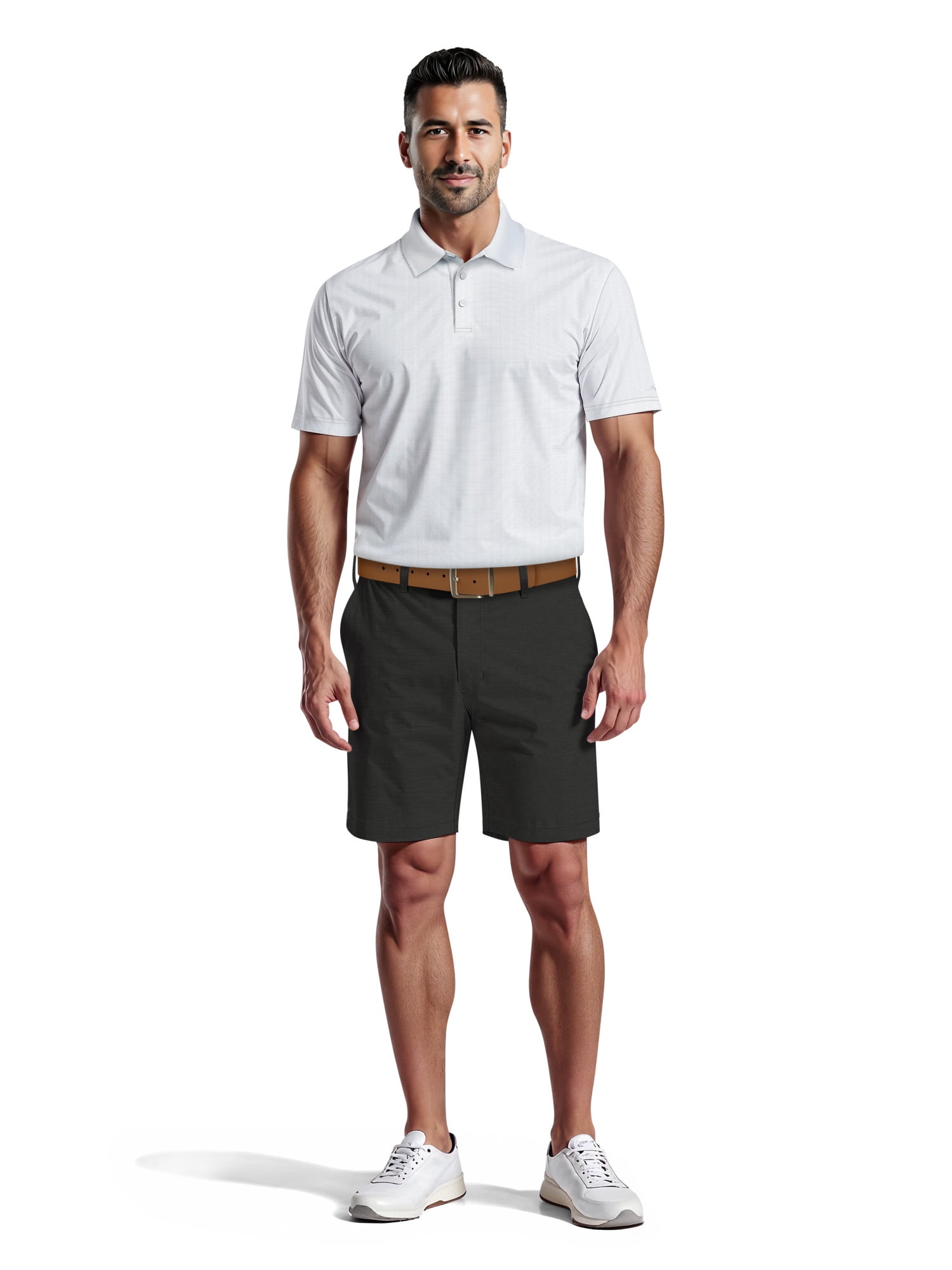 Ben Hogan Men's & Big Men's Stretch Golf Shorts with Active Waistband, 7" & 9" Inseams, Sizes 30-50