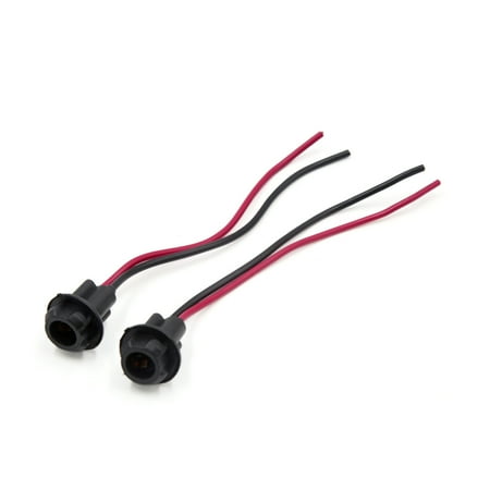 Wedge Base Socket - 2Pcs T10 W5W 168 194 Car Socket Connector Extension Bulb Wedge Light Base