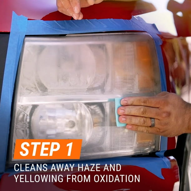 Headlight Restoration Wipes Kit - Fixes Yellow/Hazy Lenses In Minutes (Includes Polish & Pads - Foto 10