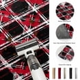 thumbnail image 5 of Large Area Rugs 5'x8', Red Geometric Carpet Runner Indoor Outdoor Rugs Home Decor Aesthetic, Black White Boho Non Slip Mats Washable Accent Rug for Living Room Bedroom, 5 of 8