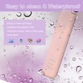 thumbnail image 5 of ETAOLINE Travel Makeup Brush Holder Silicon Portable Cosmetic Face Brushes Holder Soft and Sleek Makeup Tools Organizer (Pink), 5 of 5