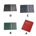 Linyer Leather Looseleaf Album Currency Book Photo Protection Books