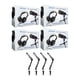 thumbnail image 1 of Kit de Paquete de Micrófonos para Podcast Zoom ZDM-1 para 4 Personas con Audífonos, Cables de Micrófono y Brazos de Boom (Paquete de 4) (8 Artículos), 1 of 9