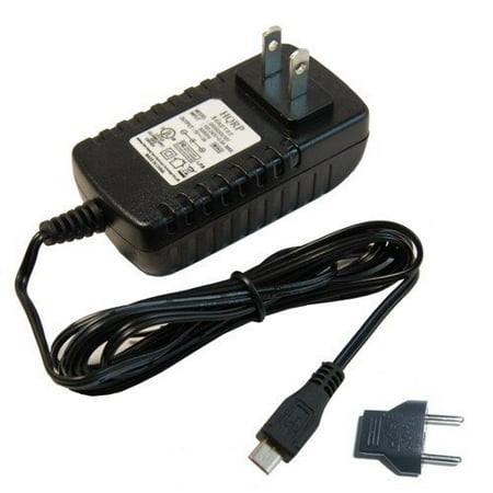 HQRP AC Adapter Battery Charger micro USB Charging Cable for VISUAL LAND CONNECT 9 9