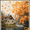 Autumn Landscape Painting, variant on Qisvanset Jesus Crucifixion Painting Canvas Wall Art 15.75x11.81 Inches