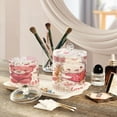 thumbnail image 5 of Wobogo Valentine Teddy Bears Clear Plastic Jar Large and Medium Combo Set Cotton Swabs Balls Dental Floss Sticks Cosmetic Storage Can, 5 of 6