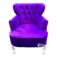 thumbnail image 1 of Sillón Individual Vintage MARDAM de Terciopelo Halloween, 1 of 3
