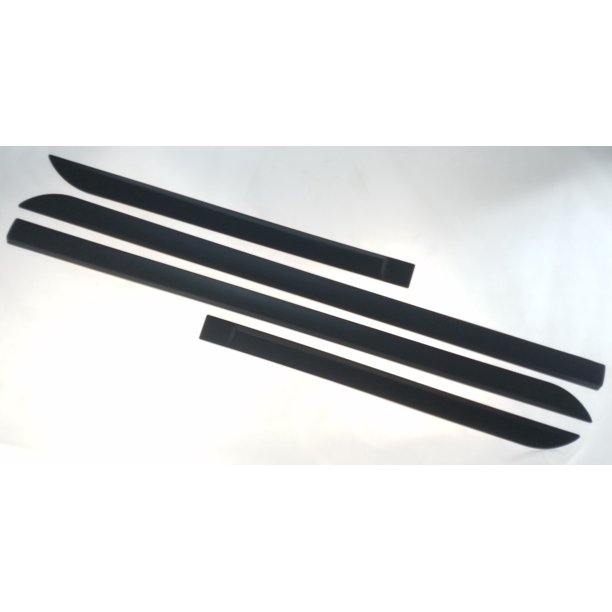 Matte Black Body Side Moldings (CM6004BM)