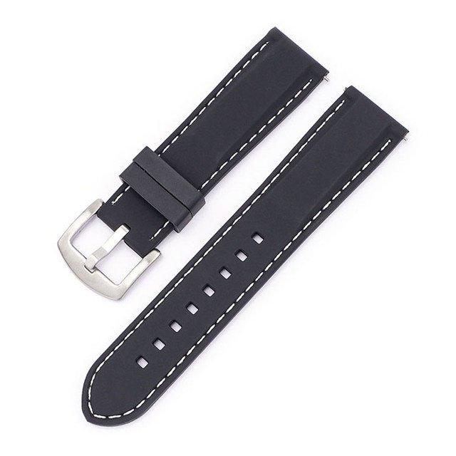 16 Mm 18 20 22 24 Correas De Liberación Rápida Para Huawei watch gt 2/2e Pro Galaxy 3 Banda Universal De Silicona