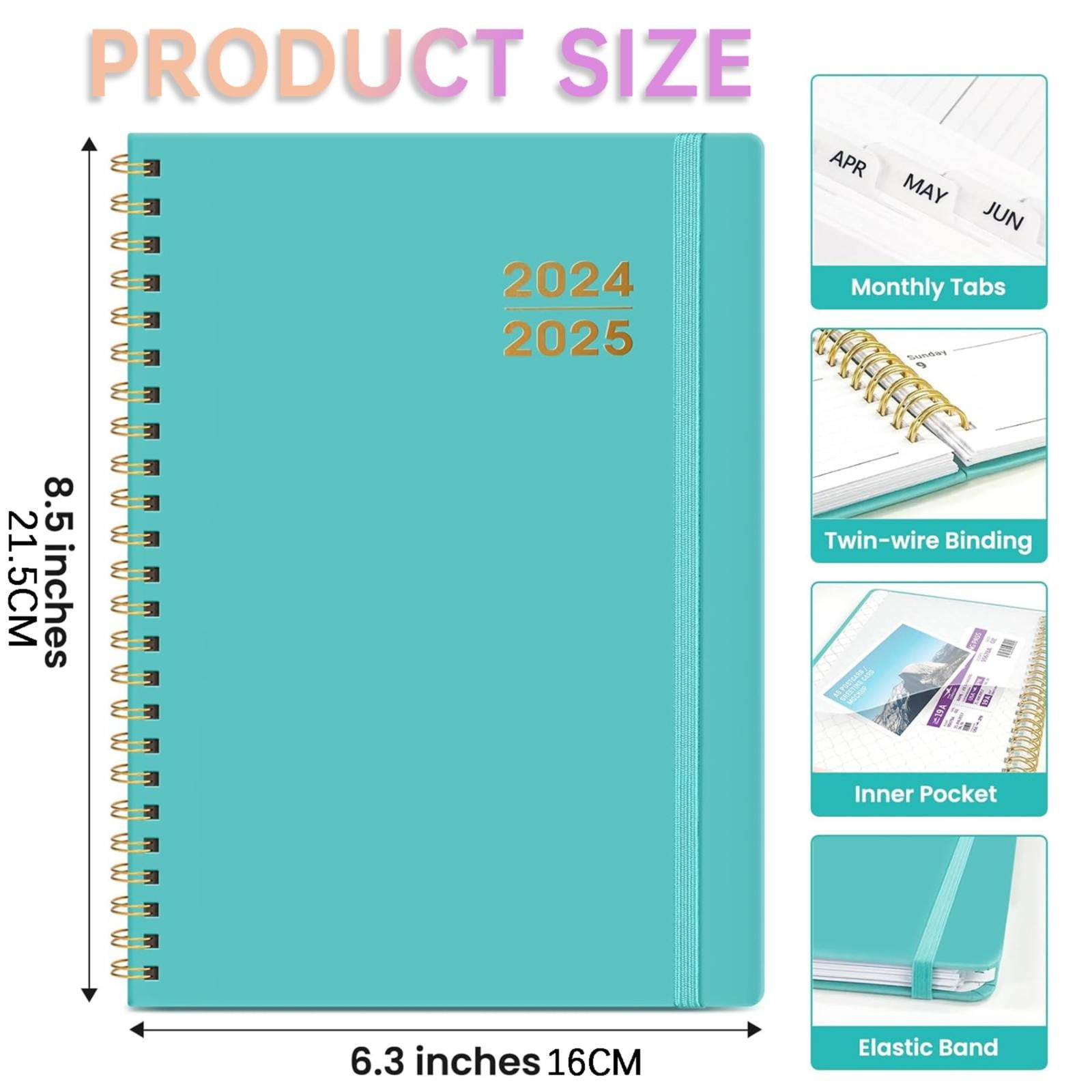 Clearance notebook for recording under $7,Academic Planner 2024 2025 For Women & Men Monthly And Weekly Calender Planner Jul 2024 Jun 2025 A5 (6.3" X 8.5") Teacher Planner 2024 2025 With Tabs I