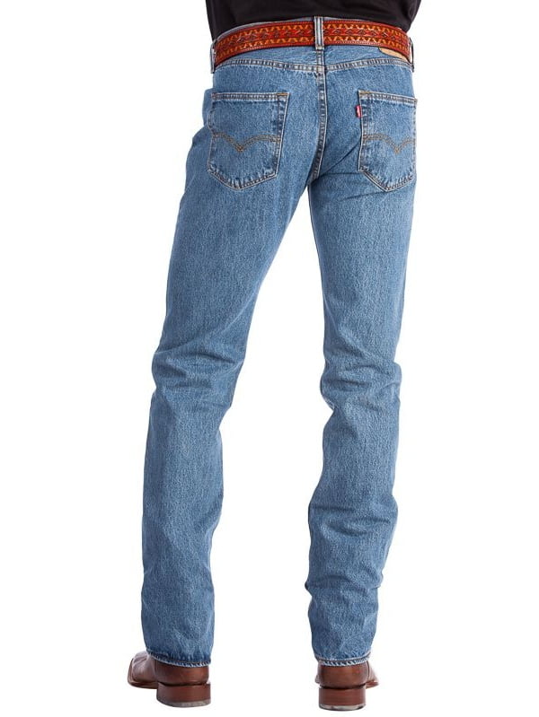 levi's men's 501 original fit jean, medium stonewash, 28x32 