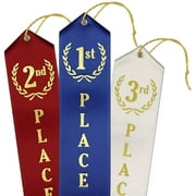 1st - 3rd Place Award Ribbons - 12 Each Place (36 Count Total)