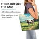 thumbnail image 2 of Balery Prairie Pasture Cow Bolsa Tote Estilo Estético con Cremalleras, Bolsa de Hombro, Bolsa de Compras Grande y Plegable, 2 of 8
