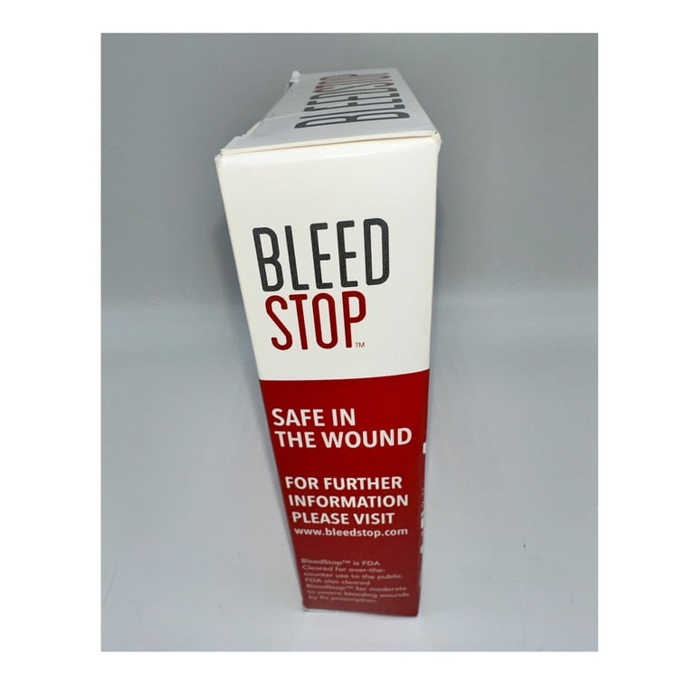 Bleedstop Stop Bleeding in Seconds Emergency First Aid for Home Kids n  Family 3ct