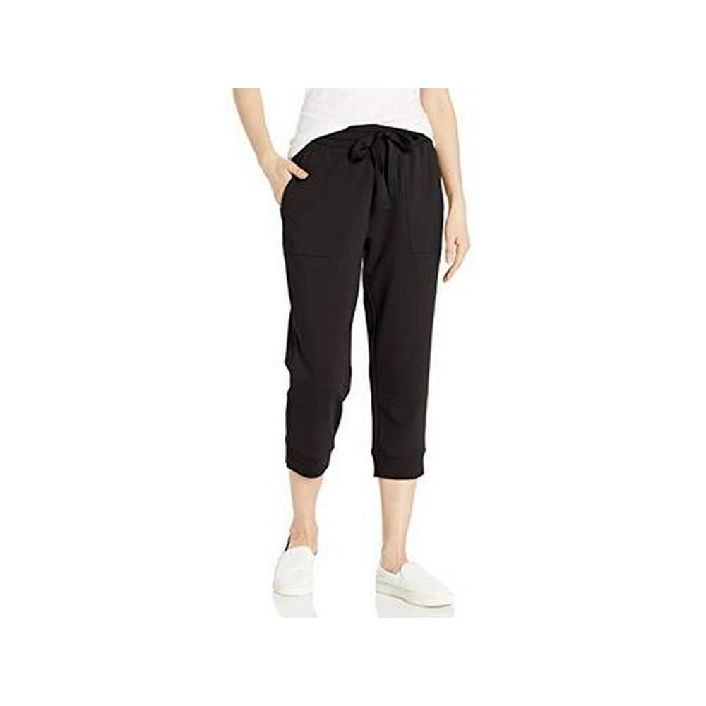 Daily Ritual - Brand - Terry Cotton & Modal Quarter-Zip, Black Jogger, Size Small - Walmart.com