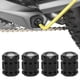 thumbnail image 1 of Black Fuerte Compatibilidad Aleació de aluminio 4 PCS CibERTo de CibERTo, Encuentro de Cubierta de Cibier, 1 of 7