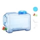 thumbnail image 2 of Grado alimenticio ligero de la abertura grande del contenedor de almacenamiento del agua del tanque de agua que acampa 12 litros Cola Contenedor de bebidas, 2 of 8