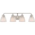 thumbnail image 2 of Quoizel Dublin 4 Light Vanity Light en Nickel Brossé, 2 of 4