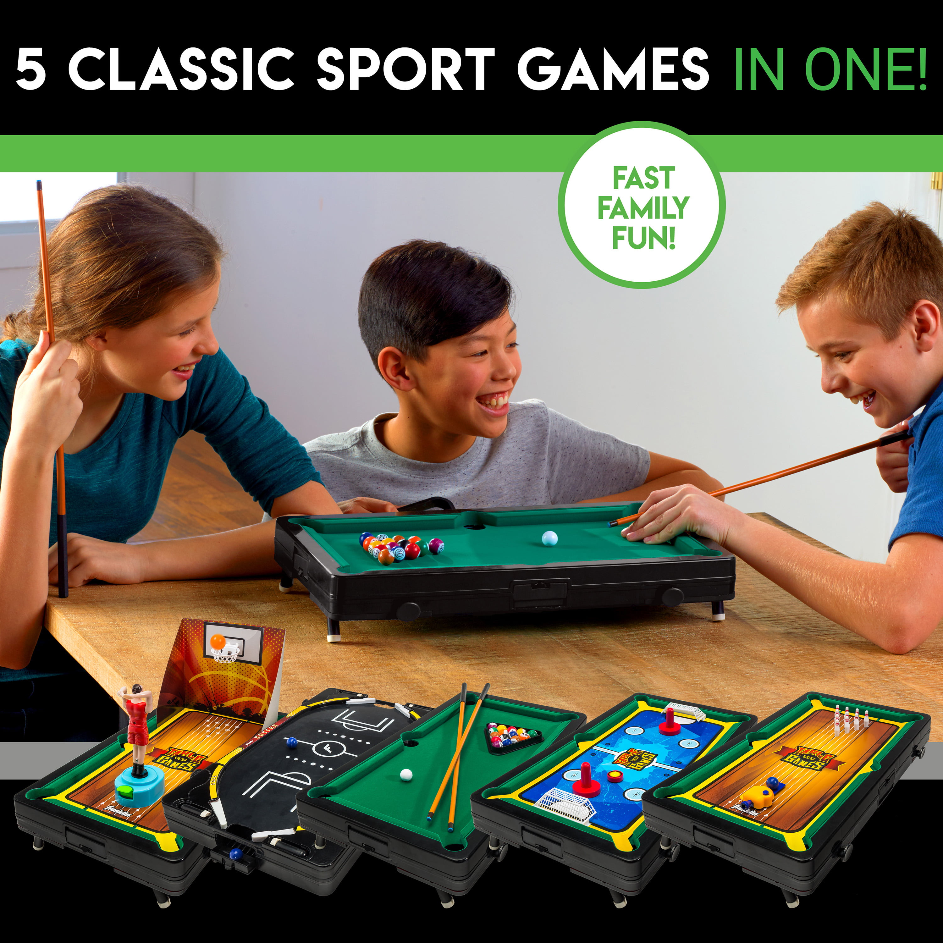 Franklin Sports Tabletop Set - Mini Sports Games - Walmart.com