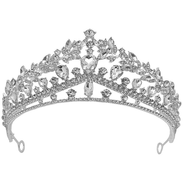 Delicada novia de la novia tiara tiara tiara tiara para niñas para niñas