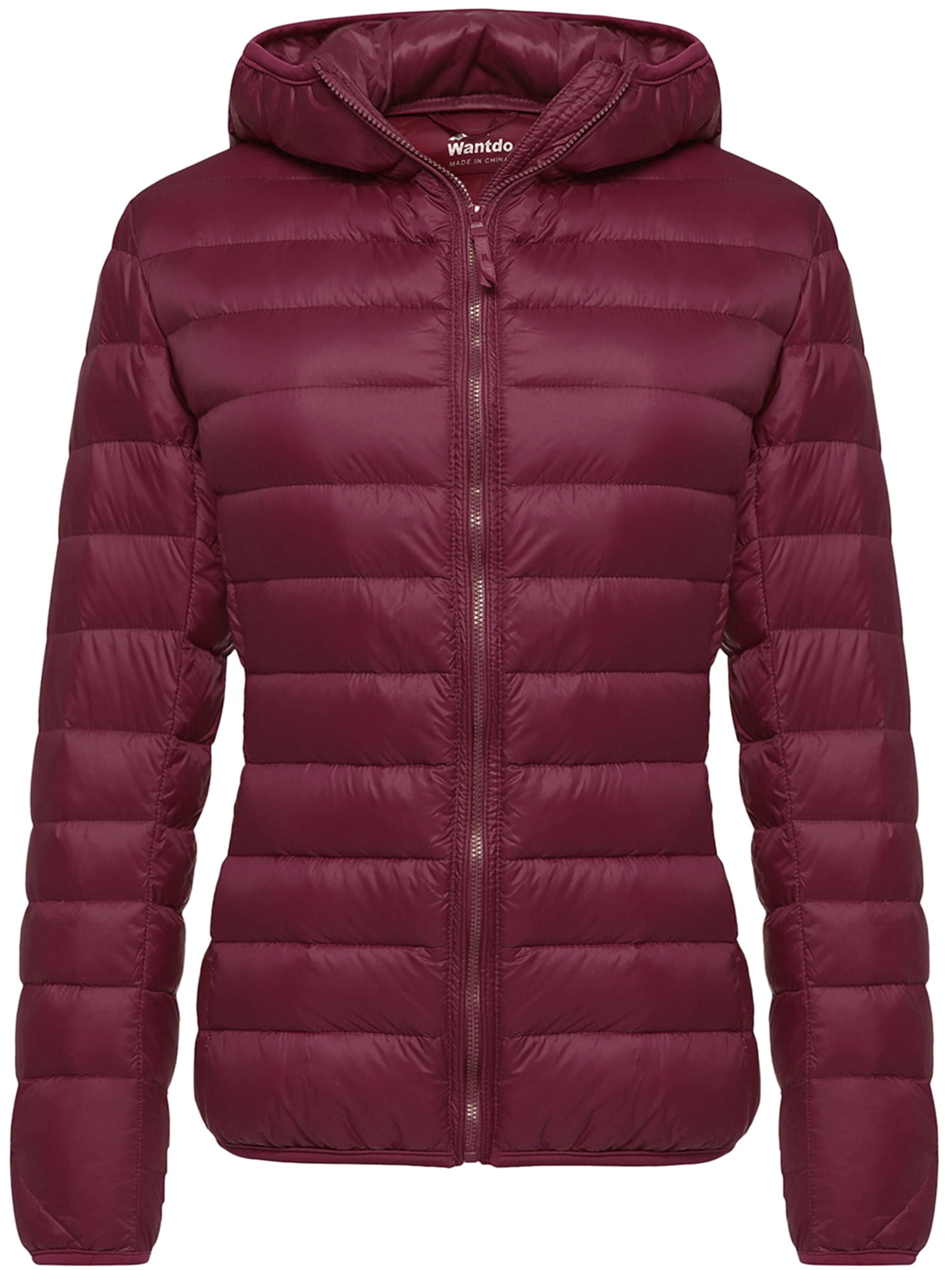 womens packable down puffer coat