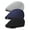 black, navy, gray, variant on Flat Ivy Gatsby Newsboy Driving Elastic Male Hat, Cotton, Black