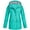 Green, variant on Edvintorg Women's Waterproof Rain Jacket Casual Plus Size Raincoats Outdoor Windbreaker Rain Coat for Hiking, Travel White Xl