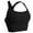 Black, variant on Amvlyk Sports Bra for Women No Underwire Criss-Cross Back Push Up Bra Seamless Soft High Impact Workout Bra Full Coverage Supportive Comfort Everyday Bras for Daily Yoga Lounging