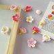 thumbnail image 4 of 12pcs Refrigerator Magnet Pink Flower Resin Decorative Whiteboard Mag, 4 of 5